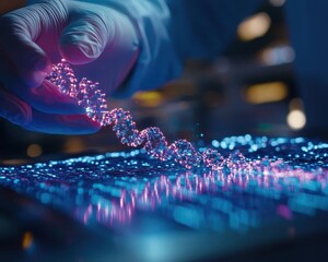 Scientists using AI to analyze genetic data and personalize cancer treatments, Pharmaceuticals, Innovative and techdriven