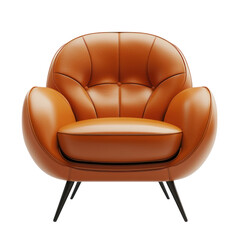 Luxury Leather Armchair for Studio Shot.