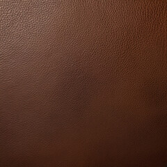 Fototapeta premium Detailed view of brown leather texture, showcasing its soft and supple quality, Soft and supple feel of high-quality leather with a matte sheen