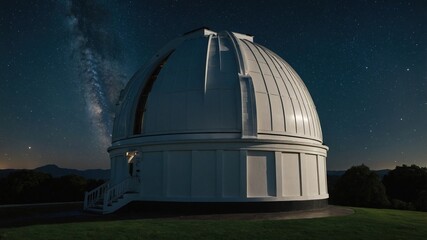 Obraz premium The observatory chronicles the story of the stars