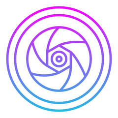 Camera lens Icon