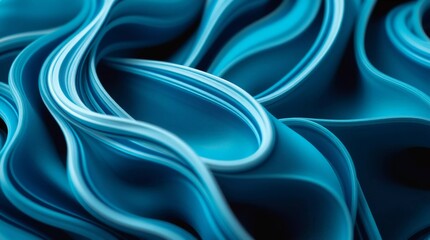 Digital Abstract Art with High-Tech Aesthetics, Abstract Fluid Art Glow.
