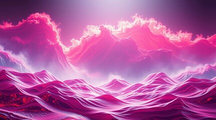 A beautiful colorful ocean wave desing,Soft Pastel Gradient Waves, Modern Background Art.
