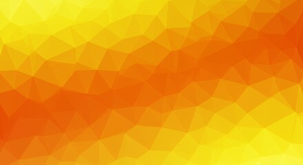 A vibrant, abstract geometric pattern featuring yellow and orange hues.