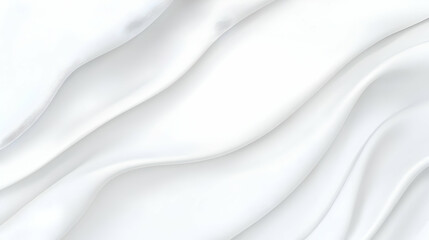 Naklejka premium Elegant White Waves Texture Background for Sophisticated Design