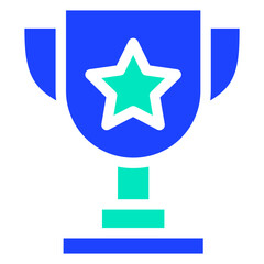 Trophy Vector Icon Design Illustration