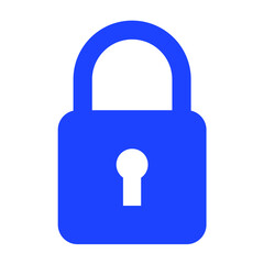 Padlock Vector Icon Design Illustration