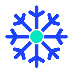 Snowflakes Vector Icon Design Illustration