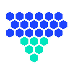 Honeycomb Vector Icon Design Illustration