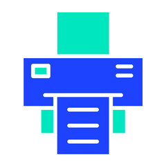 Obraz premium Printer Vector Icon Design Illustration