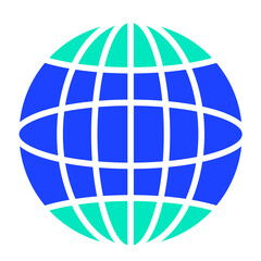 Global Communications Vector Icon Design Illustration