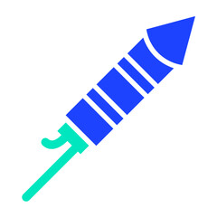Firework Vector Icon Design Illustration