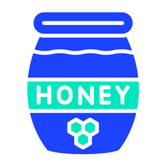 Honey Vector Icon Design Illustration