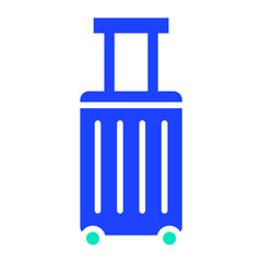 Luggage Vector Icon Design Illustration