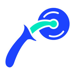 Pizza cutter Vector Icon Design Illustration