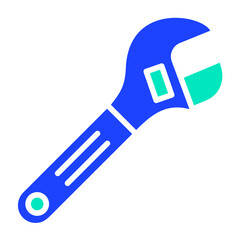 Wrench Vector Icon Design Illustration