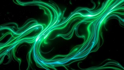 Glowing Plasma Waves in Deep Space