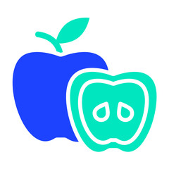Apple Vector Icon Design Illustration