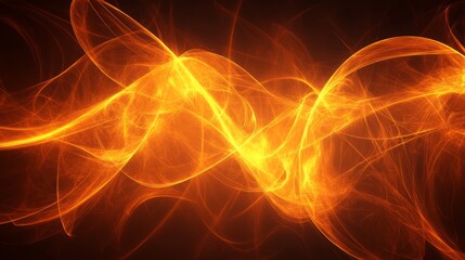 Fototapeta premium Abstract geometric lines forming a dynamic pattern on a dark background, creating a sense of movement and energy, perfect for modern design.