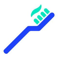 Toothbrush Vector Icon Design Illustration