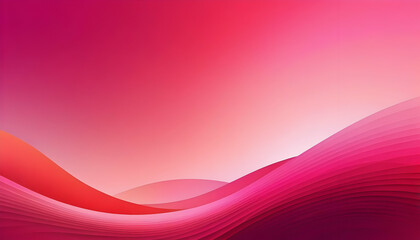 Fototapeta premium Soft Pink Gradient Abstract Background with Flowing Waves Design