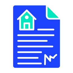 House document Vector Icon Design Illustration