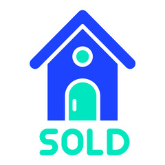 Sold Vector Icon Design Illustration