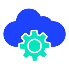 Cogwheel Vector Icon Design Illustration