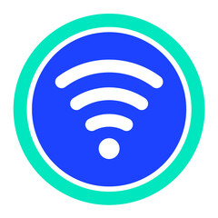 Wifi signal Vector Icon Design Illustration