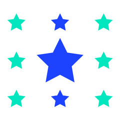 Star Vector Icon Design Illustration