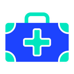 Obraz premium Medical kit Vector Icon Design Illustration