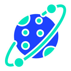 Orbit Vector Icon Design Illustration