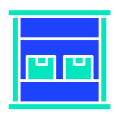 Shelf Vector Icon Design Illustration