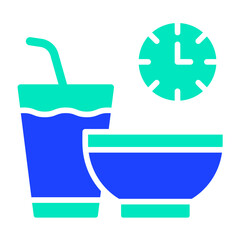 Iftar Vector Icon Design Illustration