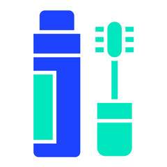 Mascara Vector Icon Design Illustration