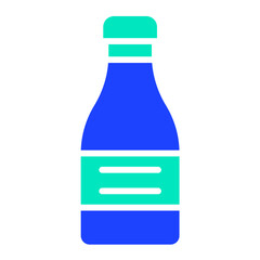 Fototapeta premium Ketchup Vector Icon Design Illustration