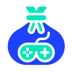 Money bag Vector Icon Design Illustration