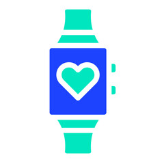 Obraz premium Smart watch Vector Icon Design Illustration