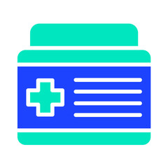 Obraz premium Ointment Vector Icon Design Illustration