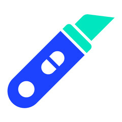 Paper Cutter Vector Icon Design Illustration
