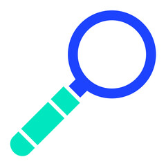 Magnifying Glass Vector Icon Design Illustration