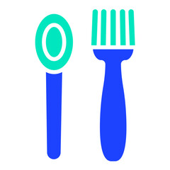 Cutlery Vector Icon Design Illustration