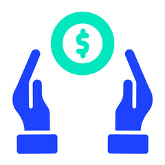 Obraz premium Benefits Vector Icon Design Illustration