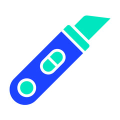 Cutter Vector Icon Design Illustration
