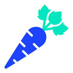 Carrot Vector Icon Design Illustration