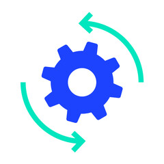 Agile Vector Icon Design Illustration