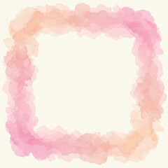 Obraz premium Gentle Peach and Pink Frame