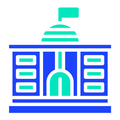 Government Vector Icon Design Illustration