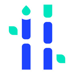 Sugarcane Vector Icon Design Illustration