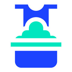 Washing clothes Vector Icon Design Illustration